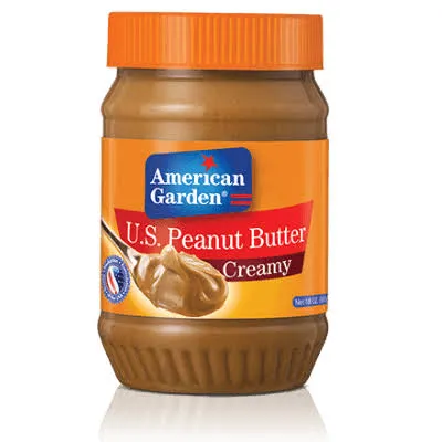 American Garden Creamy Peanut Butter 340g