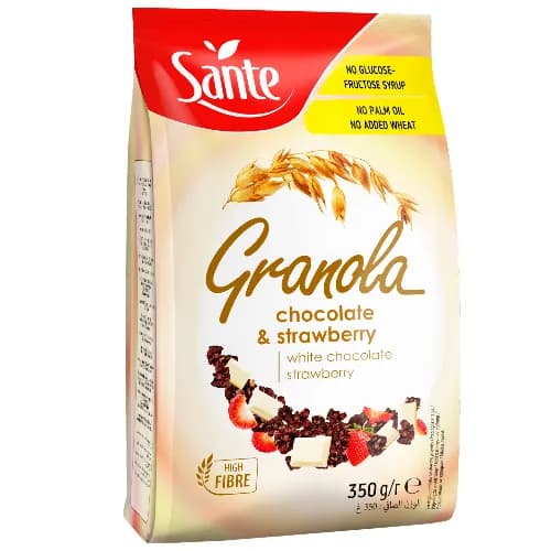 Santé Granola Chocolate & Strawberry 350g