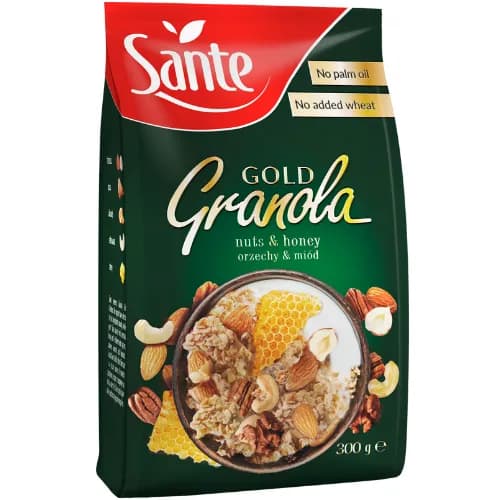 Santé Granola Cereal Flakes with Nuts & Honey 300g