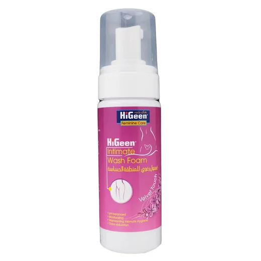 Hygiene Intimate Wash Foam Velvet Touch 165ml