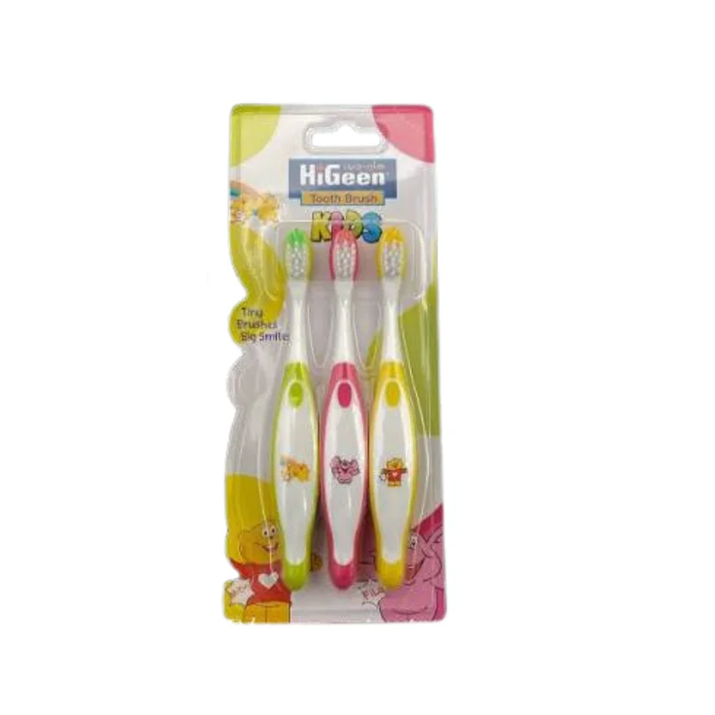 Hygiene 3 Kids Toothbrushes Betty, Mitty, Philo & Mido