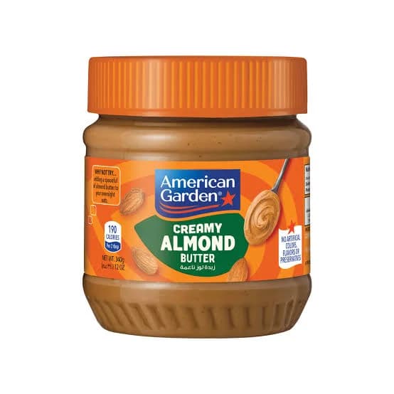 American Garden Creamy Almond Butter 340g