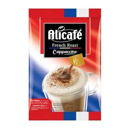 Ali Cafe Cappuccino Coffee with Creamer and Sugar 30g