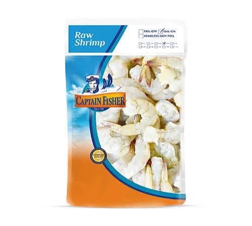Captain Fisher Raw Shrimp 16/20, 1 kg
