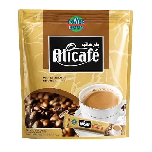 Ali Cafe Instant Coffee with Ginseng Extract 20g