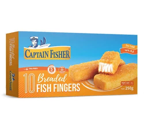 Captain Fisher Fried Fish Fingers 250 g