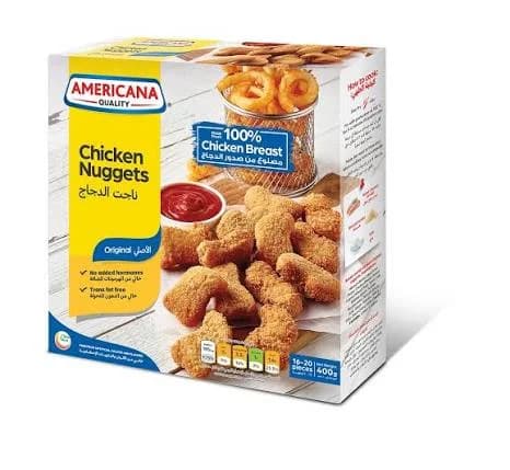 Americana Chicken Nuggets 400g x18pcs