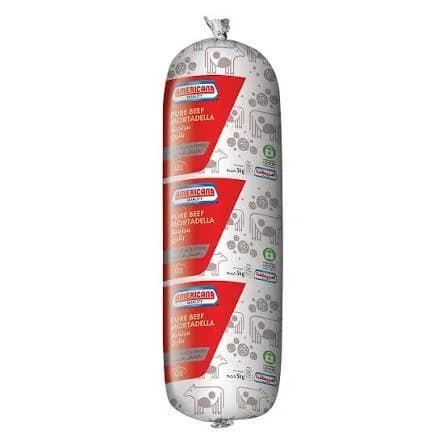 Americana Beef Mortadella with Black Pepper 2500g