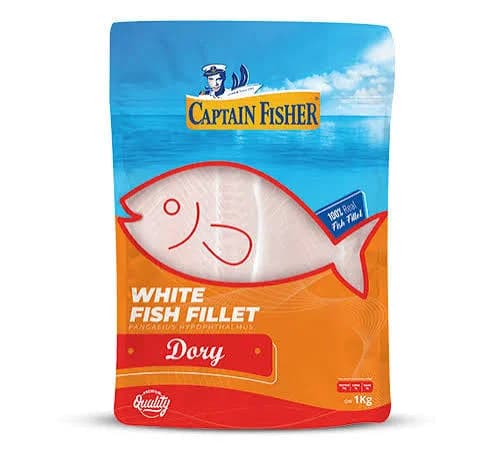 Captain Fisher Rolled Pangasius Fish Fillet 750 g