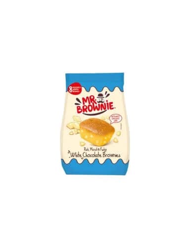 Mr. Brownie – Filled Cake Pieces 200g*12pc*8pc White Chocolate Chunks