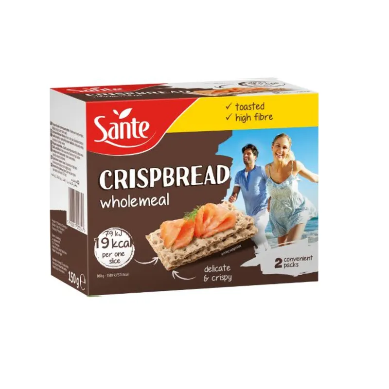 Santé Crispbread Wholemeal 150g