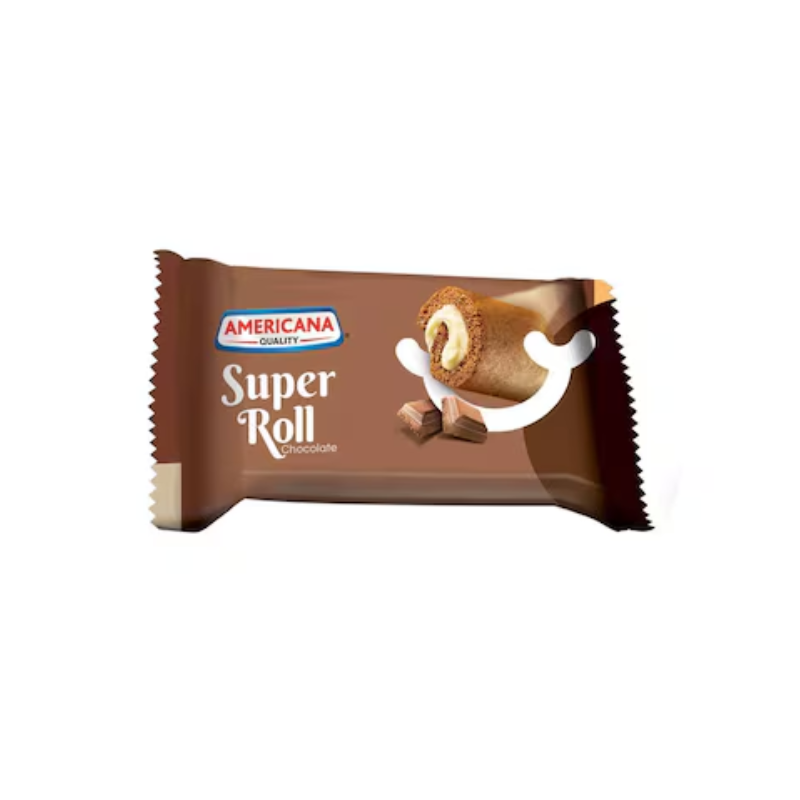 Americana Super Roll Chocolate Cake 60g