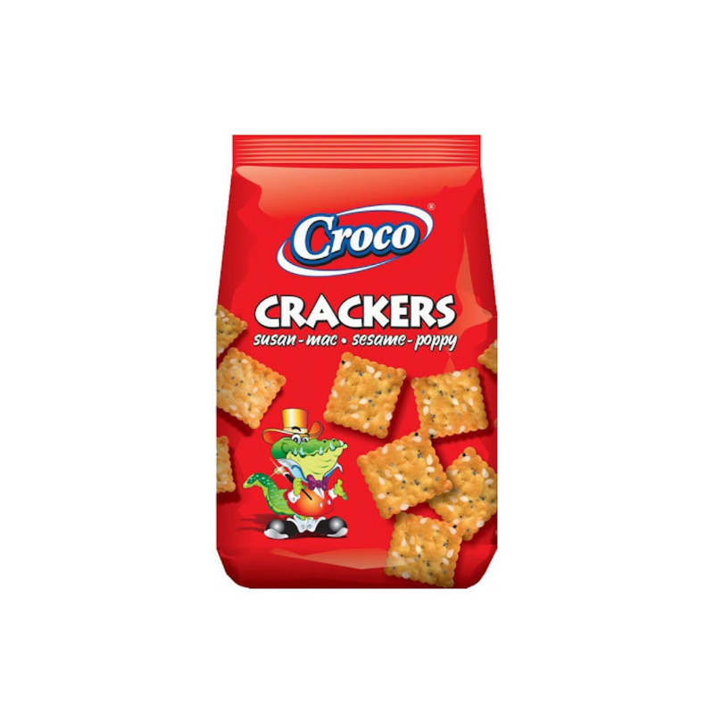 Croco Crackers Sesame + Poppy 100GR