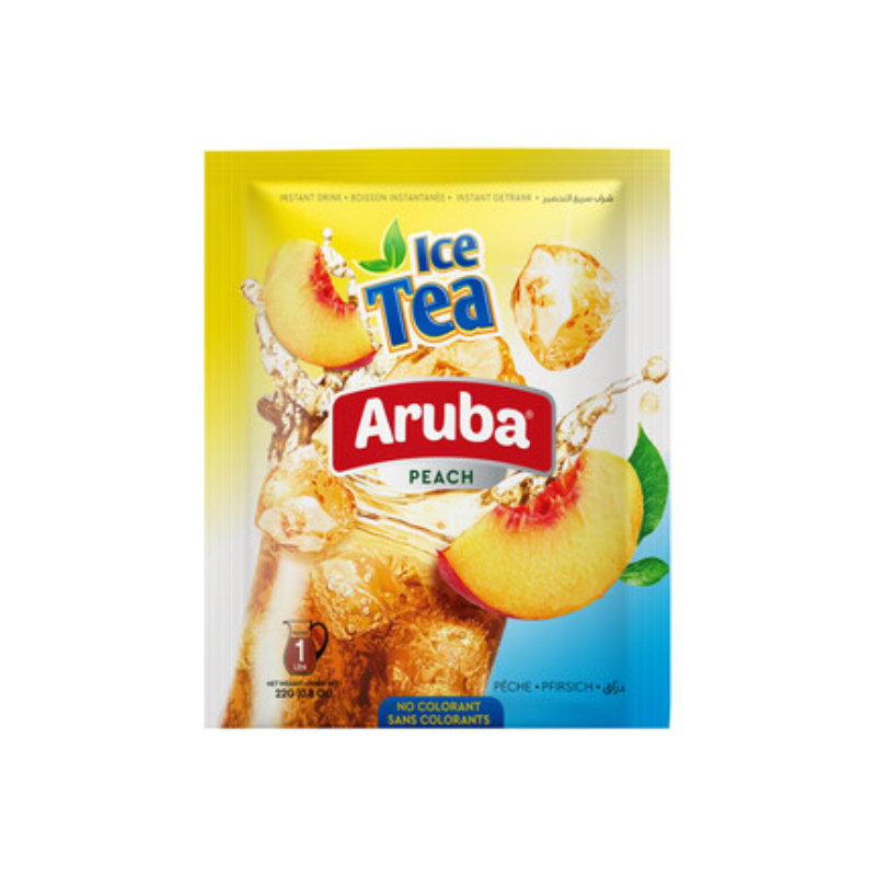 Aruba Instant Powder Drink Ice Tea Peach 22GR