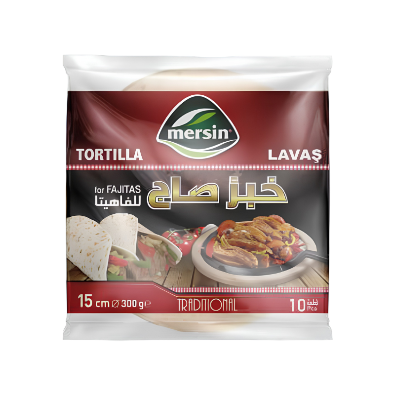 Mersin Saj ​​Tortilla Bread for Fajitas 300g 15cm