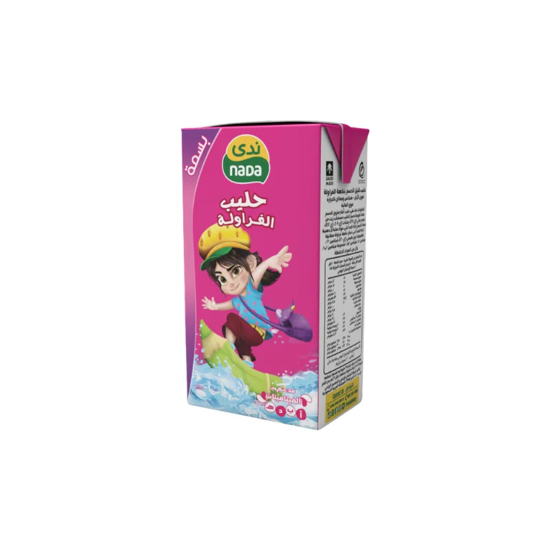 Nada Milk & Strawberry Cocktail 250ml