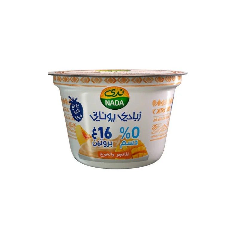 Nada Greek Yogurt (Protein) Peach Flavor