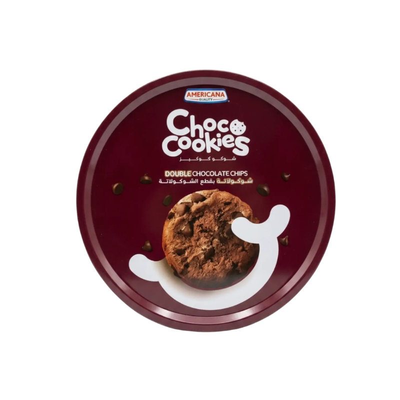 Americana Premium Double Chocolate Choco Cookies 504g